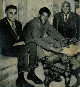 Press Maravich, Collis Temple Jr., Collis Temple Sr.